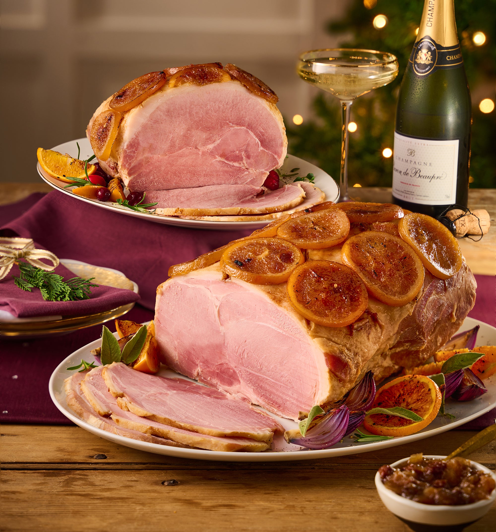 Christmas ham recipe uk best sale