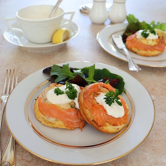 TWICE BAKED SMOKED SALMON SOUFFLÉS - DukesHill