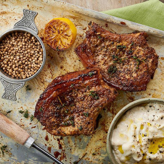 PORK CHOPS WITH MACKEREL MAYO - DukesHill