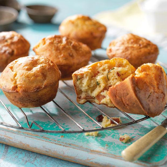 BACON, CHEESE & ONION MUFFINS - DukesHill