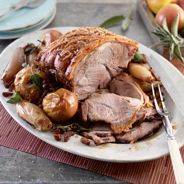 ROAST PORK WITH APPLES & CIDER – DukesHill