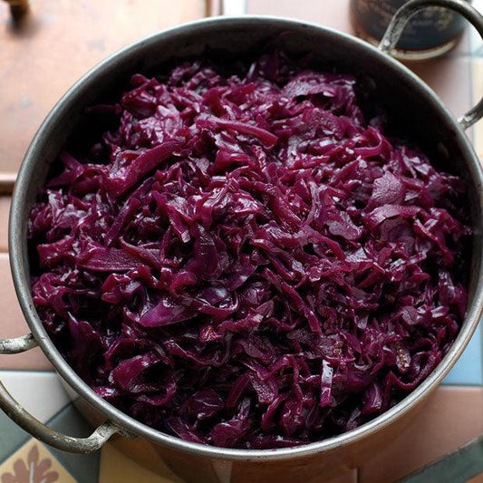 BRAISED RED CABBAGE WITH CUMBERLAND SAUCE - DukesHill