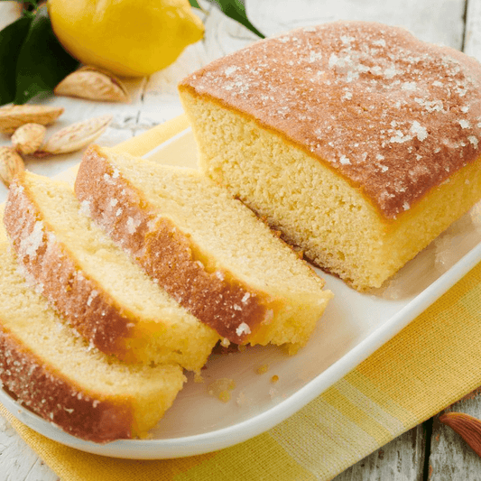 Almond Lemon Drizzle Cake