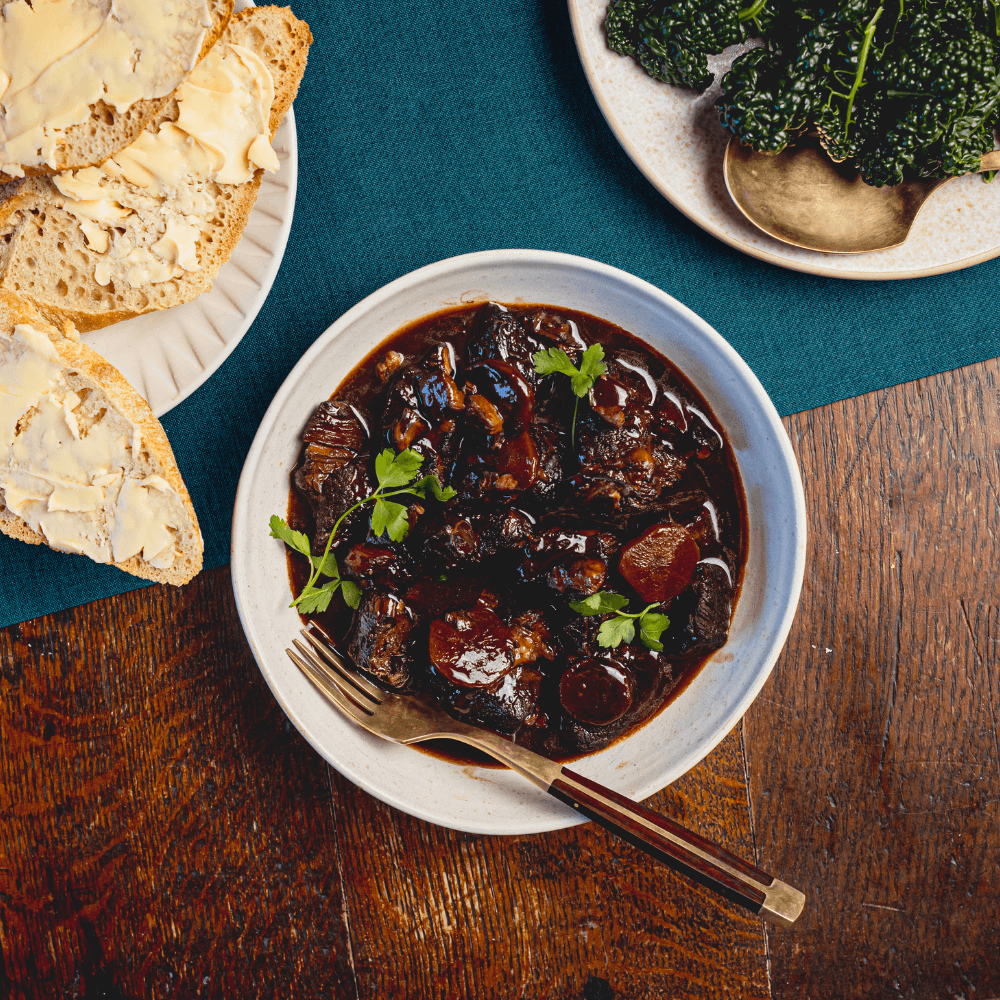 Beef Bourguignon Prepared Meal