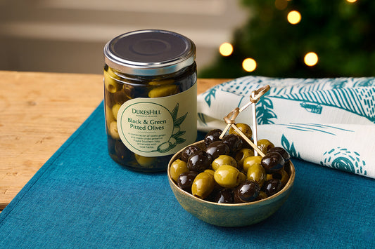 Green & Black Pitted Olives