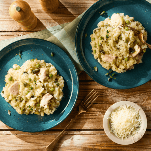 Chicken, Leek & Pea Risotto