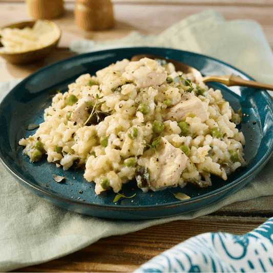 Chicken, Leek & Pea Risotto