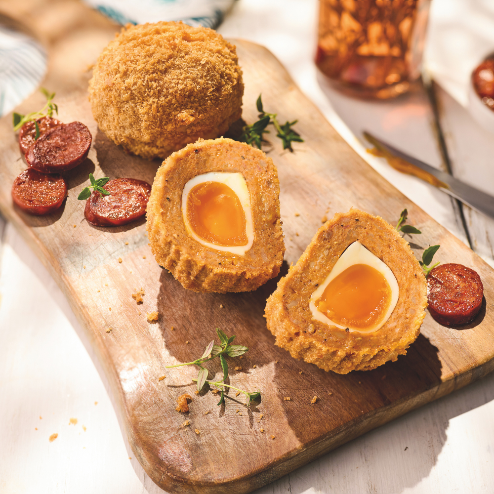 Chorizo Scotch Eggs