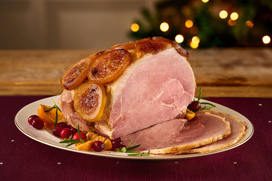 Half Boneless Candied Orange & Honey Glazed Christmas Ham