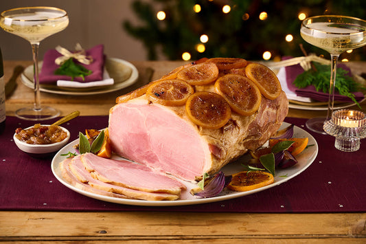 Whole Boneless Candied Orange & Honey Glazed Christmas Ham