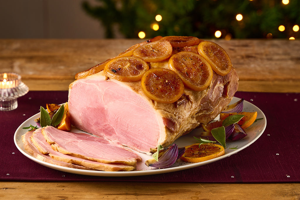 Whole Boneless Candied Orange & Honey Glazed Christmas Ham