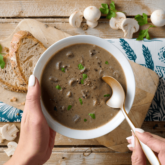 Cream of mushroom soup