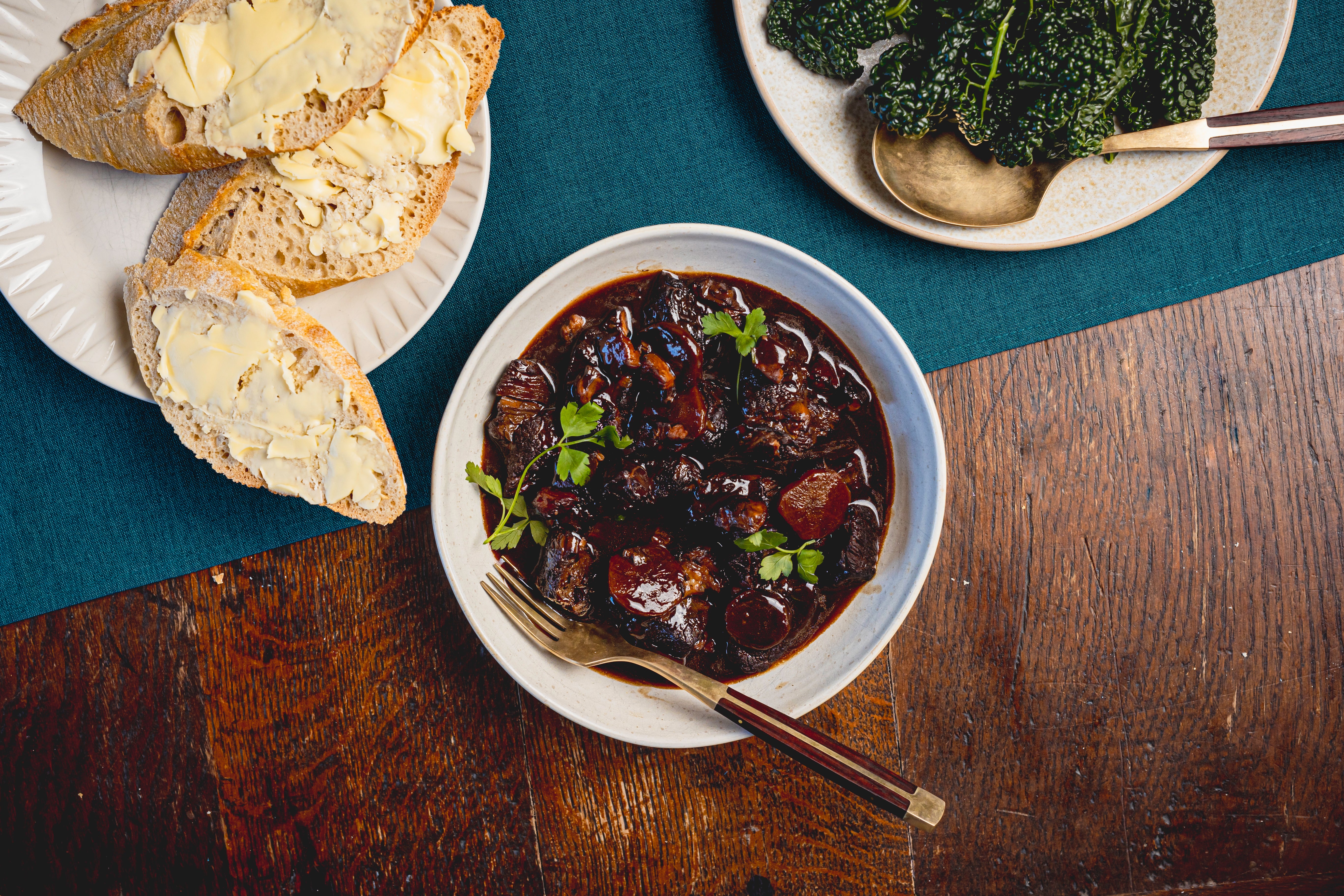 Beef Bourguignon Prepared Meal