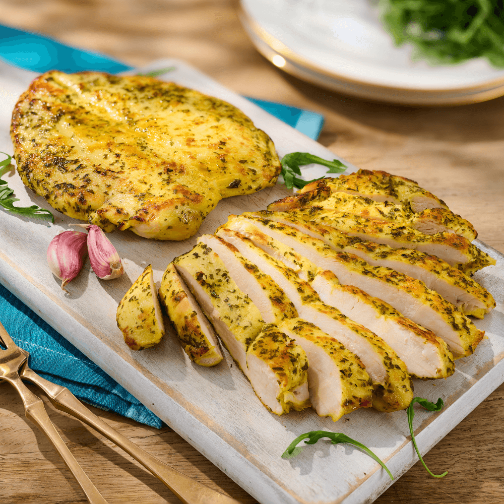 Garlic & Herb Chicken Breast Steaks (Skinless)