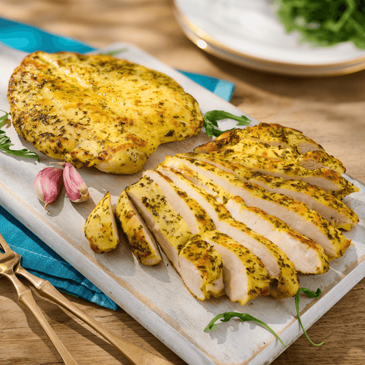 Garlic and Herb Chicken Breast Steaks (Skinless)