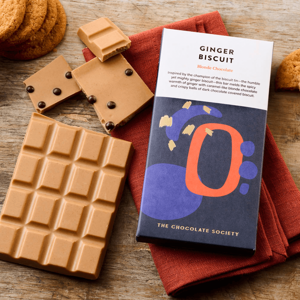 Ginger Biscuit Chocolate Bar