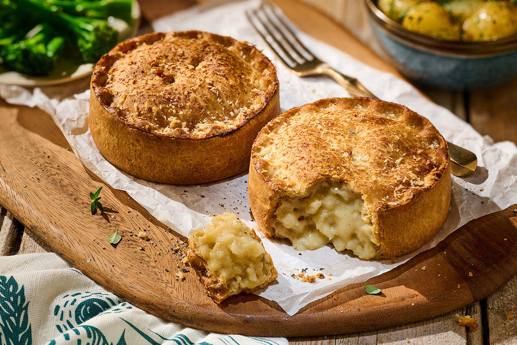 Lancashire Cheese & Onion Pies