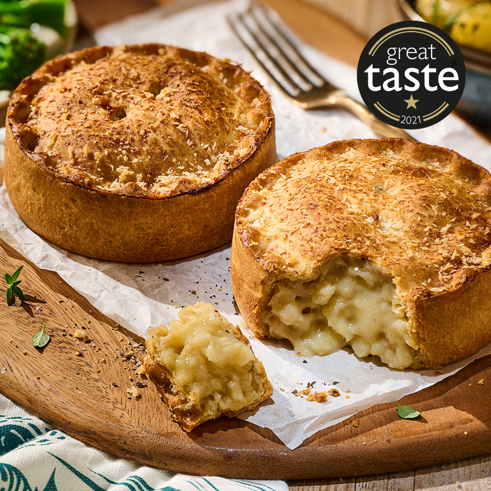 Lancashire Cheese & Onion Pies