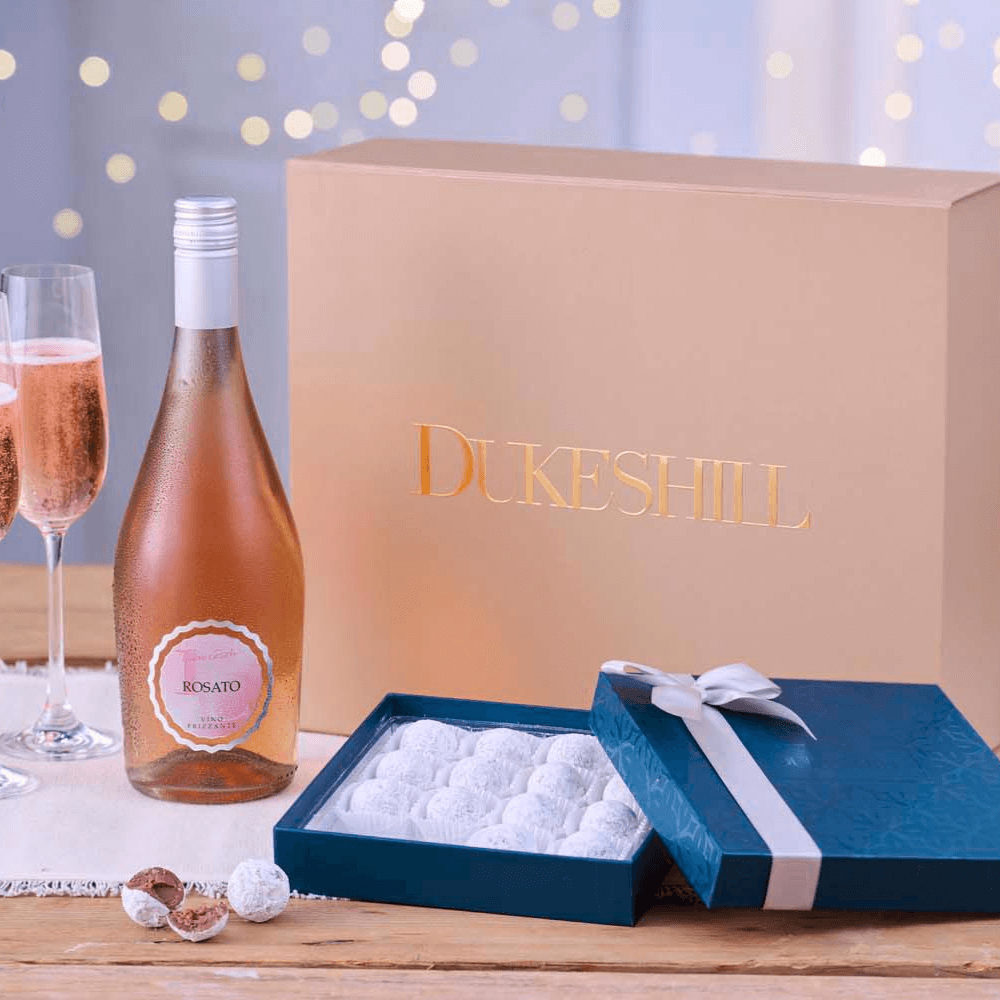 Marc de Champagne Truffles & Fizz Gift Box