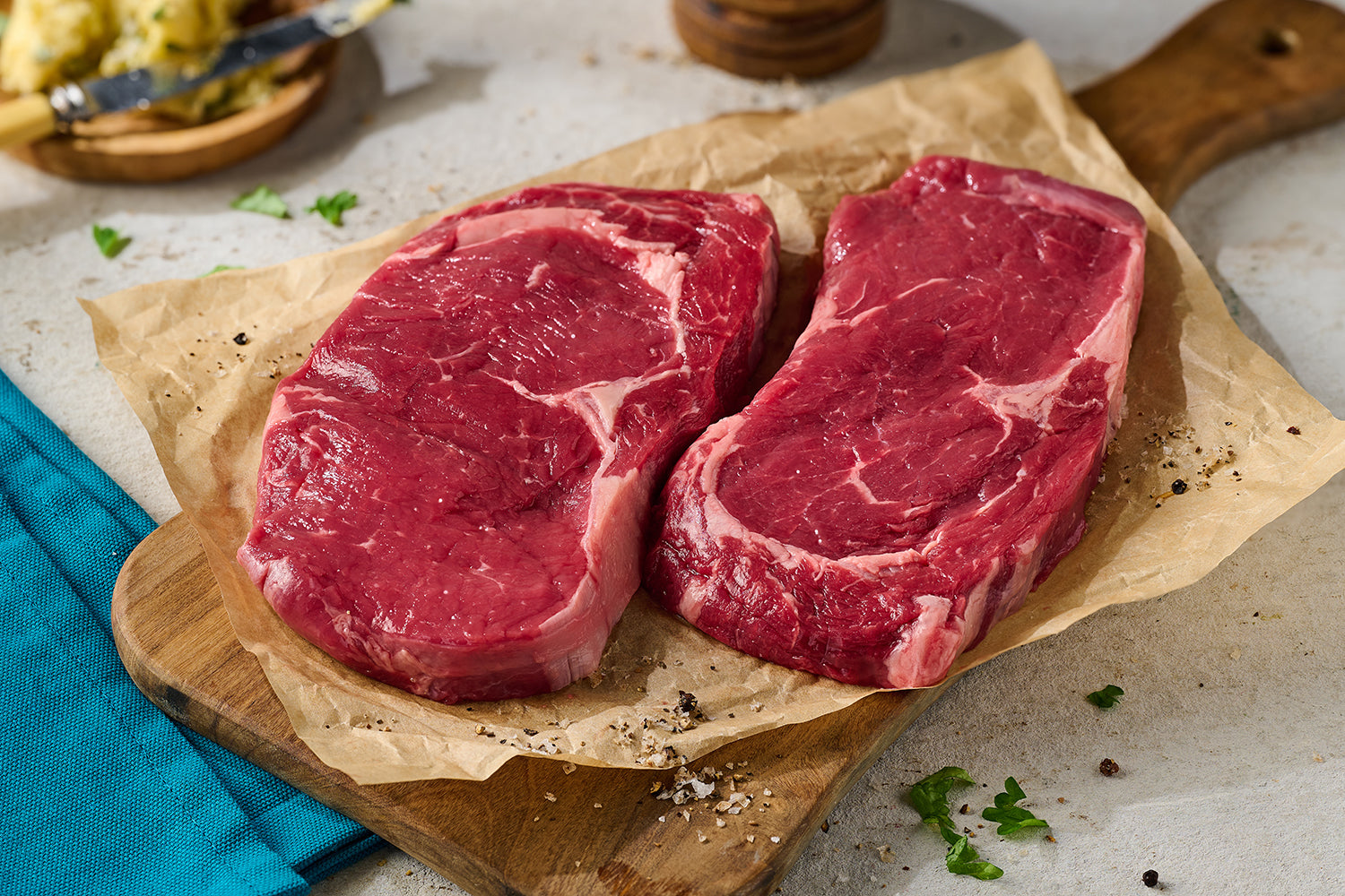 Grass-Fed Beef Ribeye Steaks