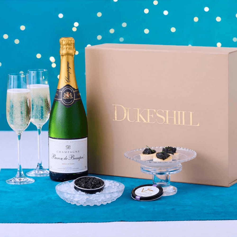 Royal Baerii Caviar & Baron de Beaupre Champagne Brut