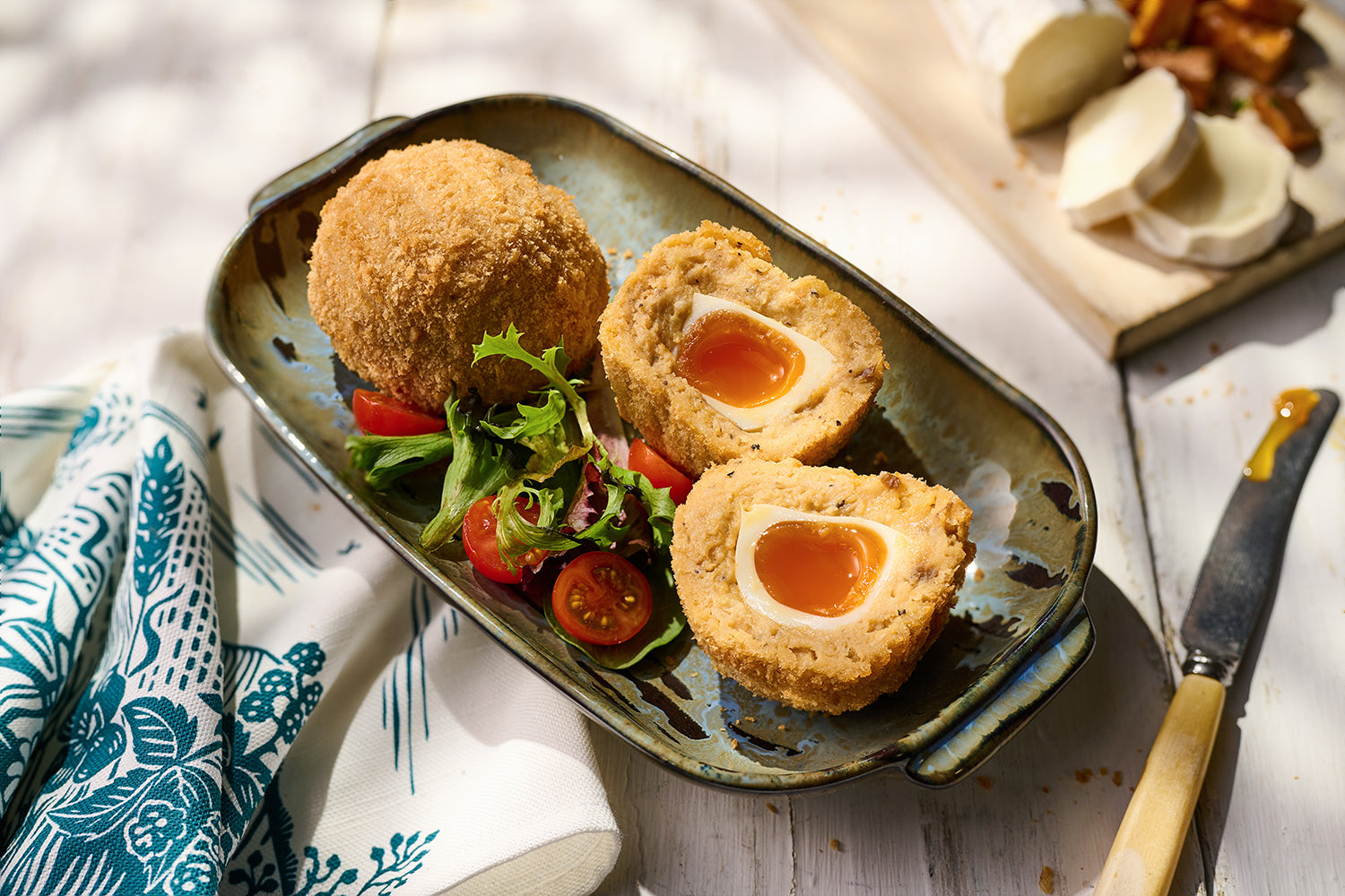 Sweet Potato, Onion & Goats Cheese Scotch Eggs x 2 – DukesHill