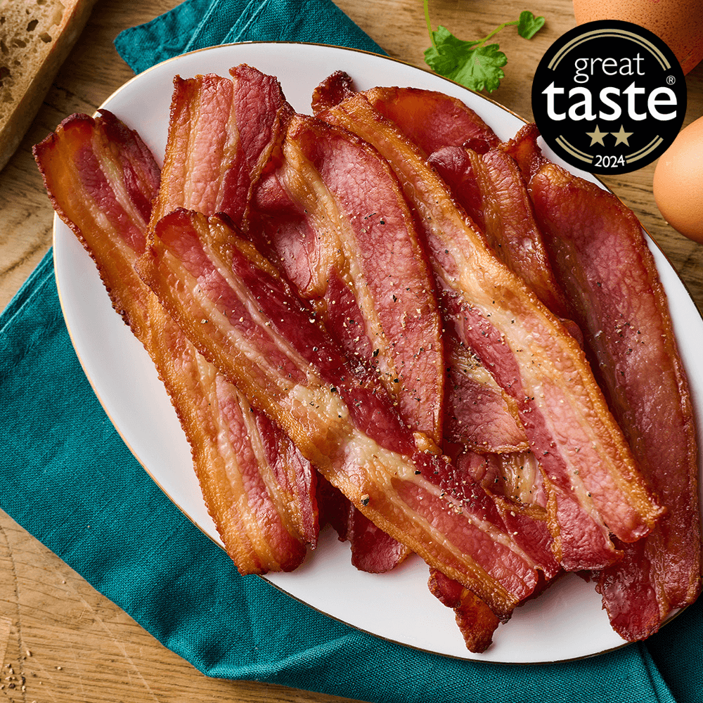 Unsmoked Dry Cured Streaky Bacon