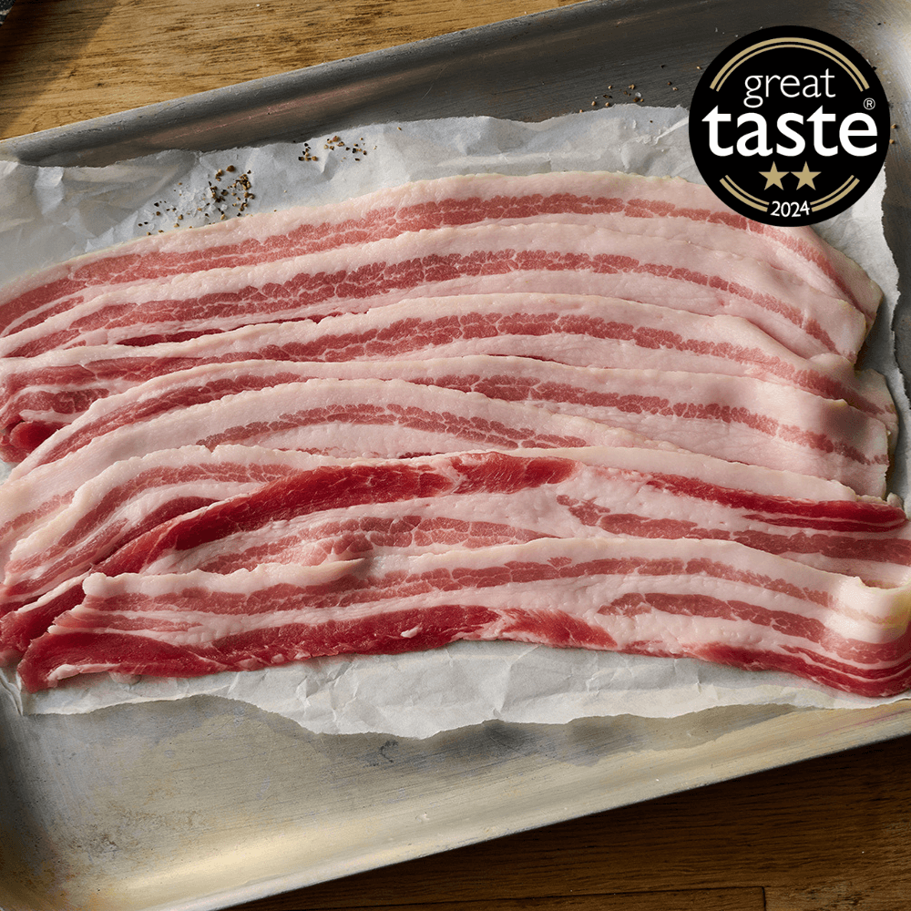 Unsmoked Dry Cured Streaky Bacon