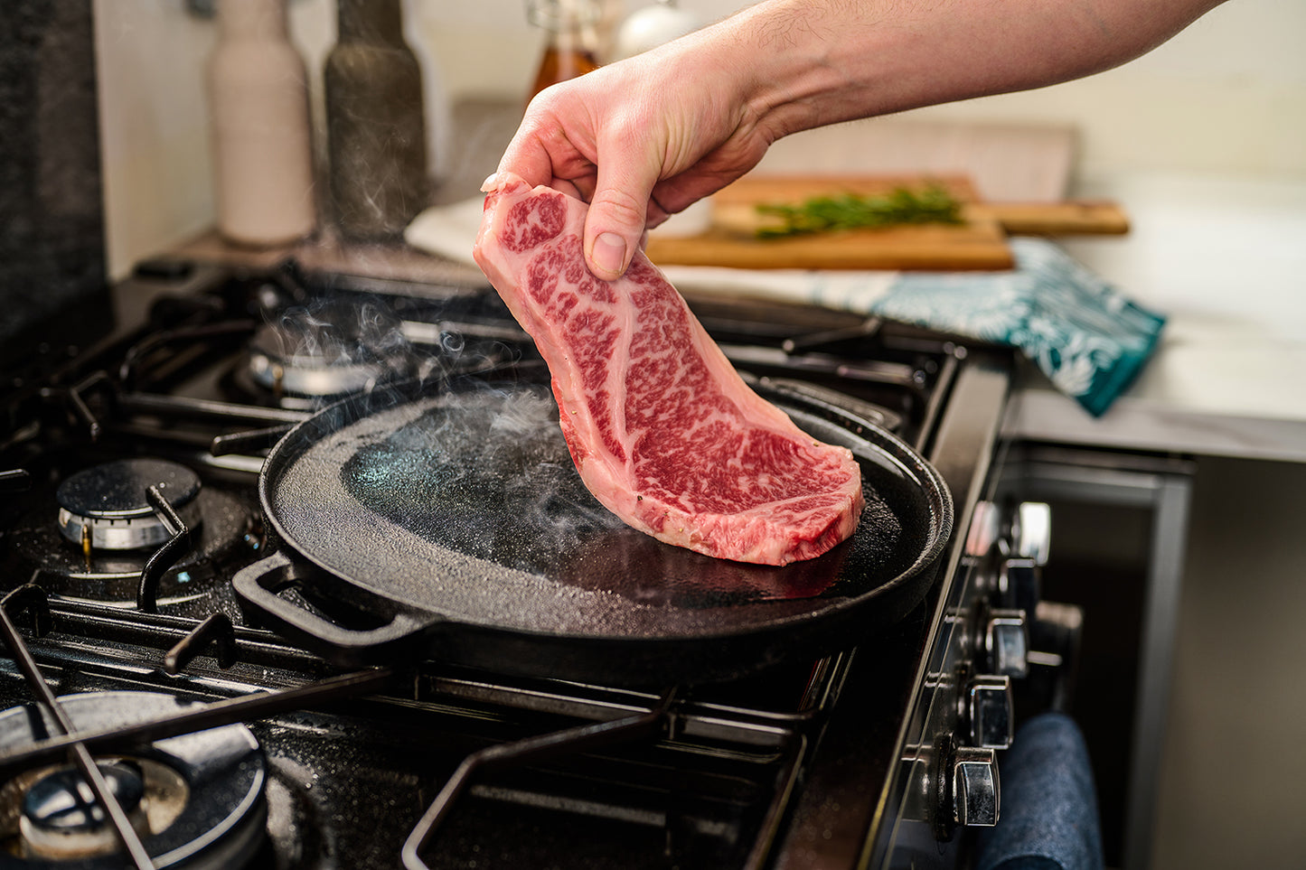 Japanese A5 Wagyu Sirloin Beef Steak (300g)