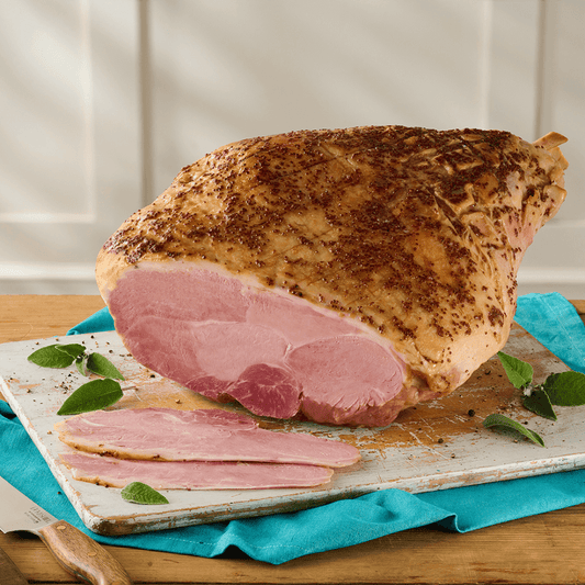 Whole Bone-In Honey and Mustard Glazed Ham