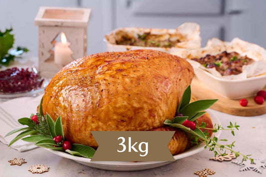 Thanksgiving Free Range Bronze Turkey Crown 3kg