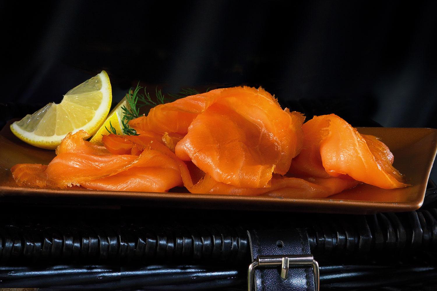 Sliced Oak Smoked Salmon 100g