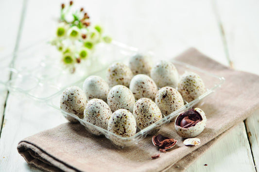 Praline Chocolate Quail Eggs